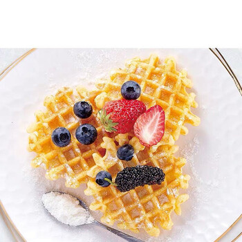 丹夫格乐华夫饼黄油味500g西式糕点心早餐蛋糕面包休闲食品500g圆形