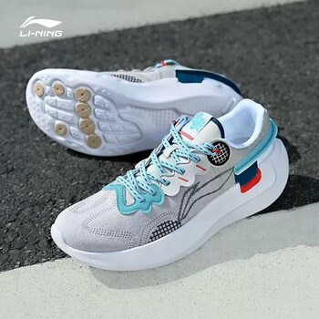 李宁(li-ning)逍遥跑步鞋男鞋夏季新款轻便透气跑鞋减震男士休闲运动