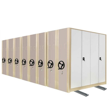 辉煌永威 北京智能密集架定制档案密集柜手摇电动文件柜 100立方以上