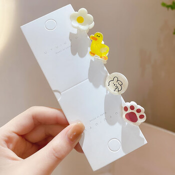 卡通抓夹可爱迷你小发夹前额刘海发饰侧边夹子碎发发卡头饰女卡子 16