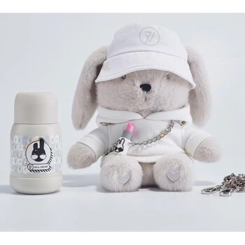 戚薇星兔杯优仅alljoint戚薇联名同款星兔子儿童爱斜保温杯抖音款礼物