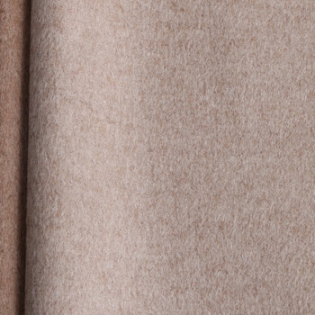 吉娟欣纯色毛呢布料 骆驼绒绢丝白色纯色轻薄羊毛呢面料高端毛料羽绒