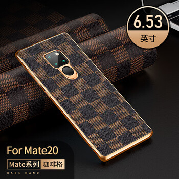 谷虎华为mate20手机壳商务高端mate20pro保护套皮质高档男曲屏防摔