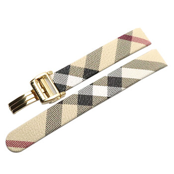 言象适用巴宝莉手表表带【品质升级】burberry巴宝莉女款真皮表带经典