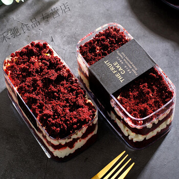 生酮食品生酮红丝绒盒子蛋糕食品无麸质低碳生酮零食生酮代餐红丝绒