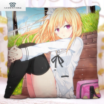 约会大作战剧场版万由里裁决动漫抱枕双面发图定制男学生生日礼物万由
