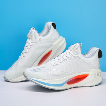 绝影essential男子透气弹速减震跑鞋arrt007arrs0072标准白银色涂码发