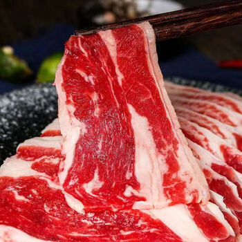 澳洲和牛谷饲原切m5上脑片牛肉片 和牛m5上脑牛肉片200g*5盒