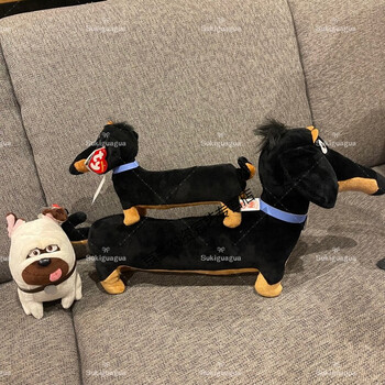 爱宠大机密 腊肠狗 可爱创意礼物 玩偶公仔摆件 迪士尼 腊肠狗狗 30cm