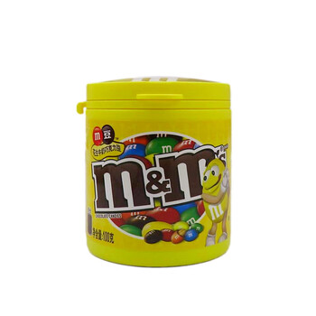 mmsmms花生牛奶巧克力豆生日礼物100g糖果零食批花生牛奶巧克力豆100g