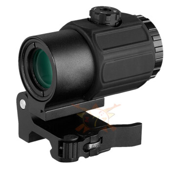 DIANA 增倍镜G33 全息瞄HHS组合G43快拆侧翻全金属放大镜内红点光学瞄准器20MM皮轨 黑色