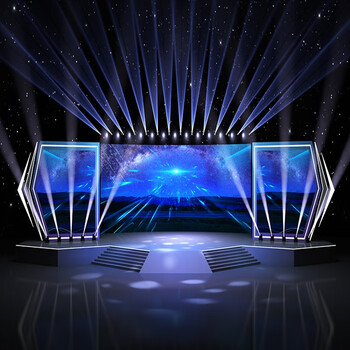 刻师傅 直播间背景墙3d新款 新款唱歌主播背景布3d直播间快手墙纸男