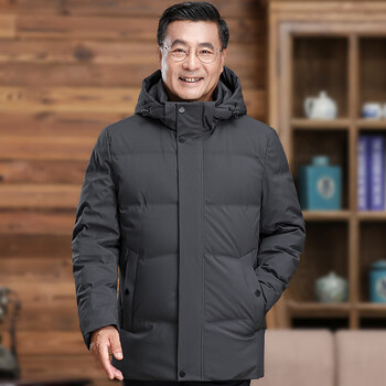 波司登中老年羽绒服男冬季爸爸装冬款加厚父亲爷爷装大码保暖外套男