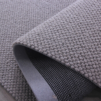 羊毛地毯混纺可裁剪定 制菠萝圈色客厅地毯 简风格卧室满铺毯 tx03