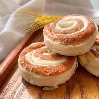 恒愎东北70年代老式缸炉1斤香酥葱花缸炉饼传统手工 原味缸炉饼3斤