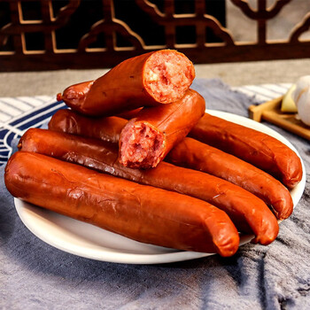 落蓝哈尔滨风味红肠老式即食烟熏肠腊肠下酒菜东北特产肉香肠独立包装