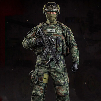 军人兵人16中国兵人陆军pla关节可动兵人模型玩具套装秒发73023