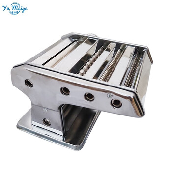 新款山东龙口复兴牌手动压面机家用面条机不锈钢mt-5带托板带防伪 mt