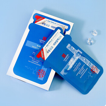 韩国进口leaders丽得姿面膜美蒂优氨基酸贴片式水库针剂深层补水保湿