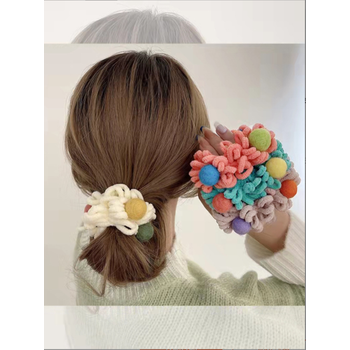 韩莱缇hlt你笑起来真好看大号笑脸大肠圈发圈ins少女简约扎头发皮筋