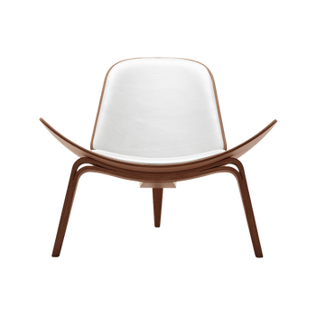 【特价捡漏】米炎高端轻奢北欧微笑贝壳椅客厅靠背飞机椅休闲简约现代