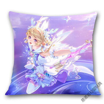 王者荣耀周边抱枕动漫卡通抱枕双面来图定制貂蝉妲己瑶暃游戏靠垫小