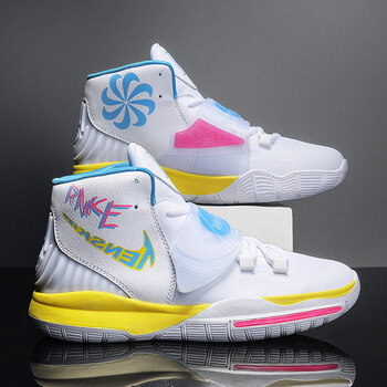 欧文7代篮球鞋海绵宝宝网面透气实战摩擦有声音音速10鸳鸯战靴防滑