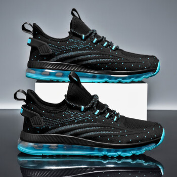 bghn官方李宁寕男鞋春秋刀锋运动休闲跑步鞋潮男士飞织旅游鞋子男鞋黑