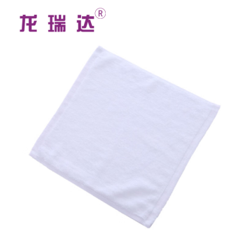 龙瑞达 毛巾 白色 棉方巾40*40cm*70g 计价单位：条