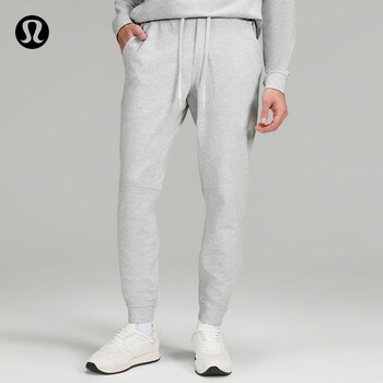lululemon丨citysweat男士运动裤lm5536s杂色浅灰色海盐灰xl12