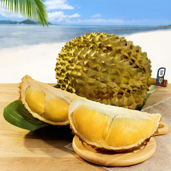 都乐dole 菲律宾黄金普雅榴莲 a果鲜榴莲 带壳整颗 即食树上熟 1个装