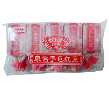 绿豆榴莲原味奶雪糕冰牛奶冰激凌冷饮批发 康怡手包红豆冰淇淋30支