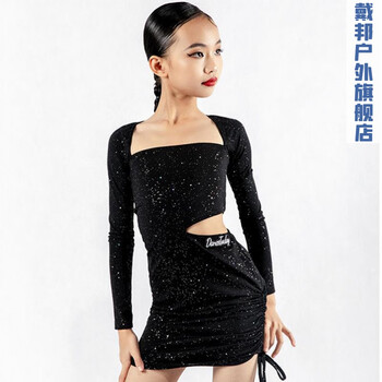 gubpmtshim新款女儿童秋季拉丁舞练功服专业伦巴比赛规定训练舞蹈演出