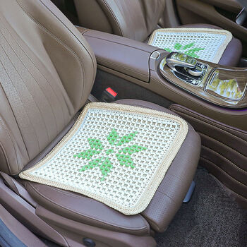 夏季夏天玻璃珠散热陶瓷清凉坐垫办公室椅垫汽车学生椅子透气冰垫防滑