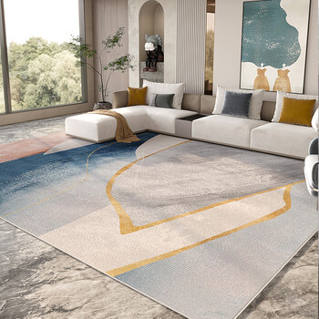 轻奢高级地毯客厅茶几毯沙发北欧家用新款地毯卧室大面积森眸如风140