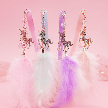 阡囤古风笔闺蜜吊坠笔ins好看笔复扇子笔高颜值笔可爱少女心黑笔