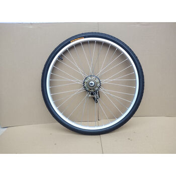 24寸26寸前轮单速变速车轮组轮毂总成 【永速时代】26/13/8单速后轮