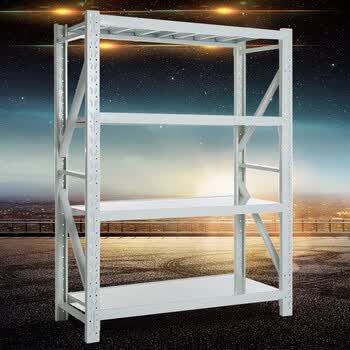 台州仓库仓储货架金属五金家用中型重型置物架展示架子280kg 角钢架