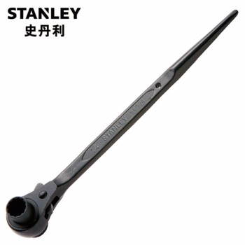 史丹利（STANLEY） 公制双口尖尾棘轮扳手 24x27mm  94-180-2-23