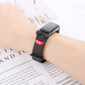 乐心手环5s腕带表带 乐心手环5腕带替换带mambo5代智能运动配件 黑色