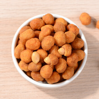 新货多味花生500g袋装怪味豆下酒菜香辣油炸花生米熟休闲零食小吃多味