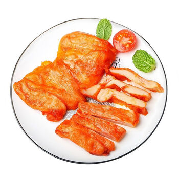 奥尔良鸡排10片装鸡胸肉汉堡包鸡排批发鸡胸肉冷冻半成品950g 奥尔良