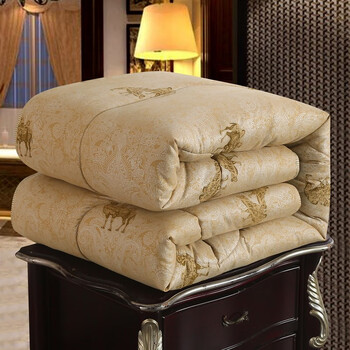 菱菡加厚保暖驼毛被驼毛被子冬被加厚保暖驼绒棉被单双人学生宿舍春秋