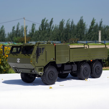 陕汽重卡 越野 军-车 越野车 运兵车 卡车模型 陕汽德龙重卡sx2220