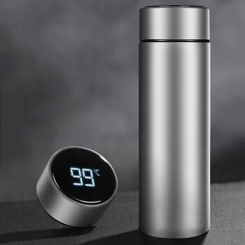 钛生活纯钛数显保温杯智能可显示温度泡茶杯子男女士高端商务礼品盒