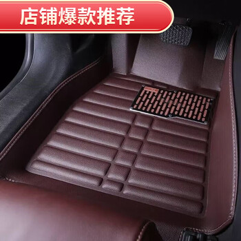 阔盛棉适配五菱宏光s脚垫宏光s1宏光s七座全包围脚垫7座包围汽车垫 咖