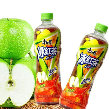 茗仟(mingqian)冰红茶夏日限定西瓜味饮料500ml*15整箱夏日解暑瓶装
