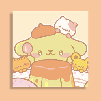 帕提拉patila库洛米玉桂狗布丁狗美乐蒂手绘涂色diy数字油画儿童可爱