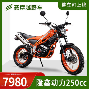 新款隆鑫动力山地越野两轮摩托车越野赛摩托车车国四电喷魔术师250版整车可上牌汽油机车摩托车标配 隆鑫动力250cc 橘红色整车全款 图片价格品牌报价 京东