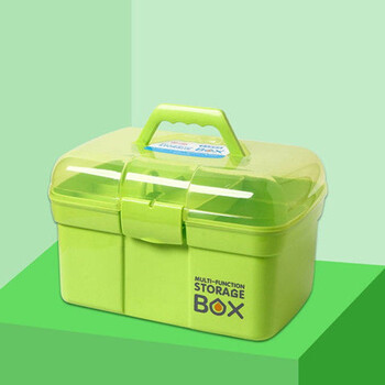 实用多功能足疗技师手提箱收纳箱铝合金箱化妆箱美甲纹绣工具箱足浴